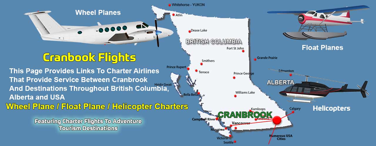 Cranbrook Charter Flights